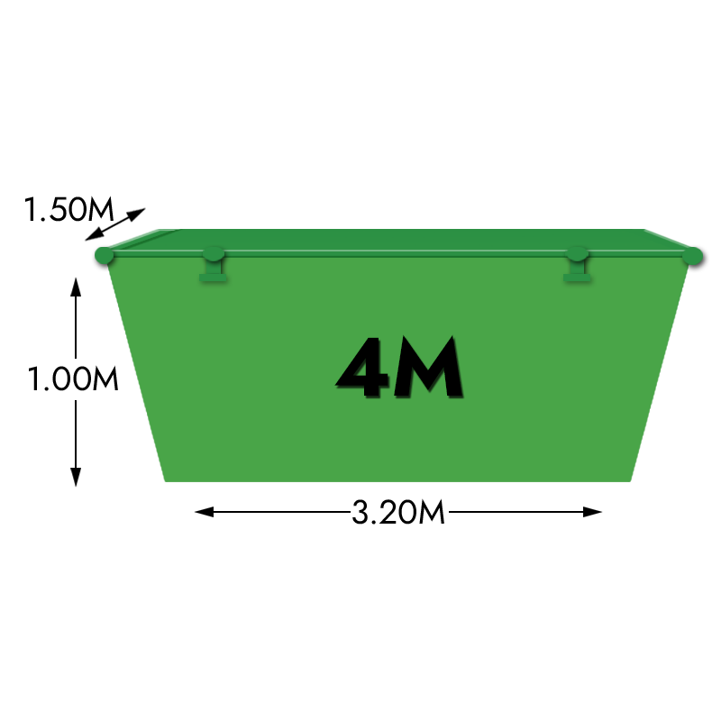 4 Meter Skip Bin